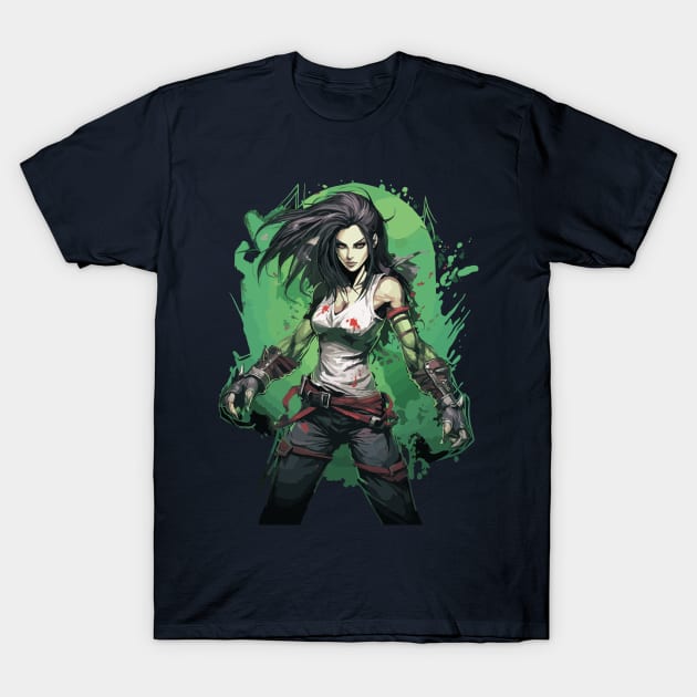 The Monster Anime Girl T-Shirt by Atomic Blizzard